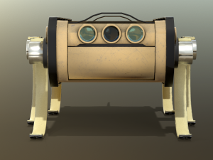 RHex Robot Boston Dynamics Model 3D