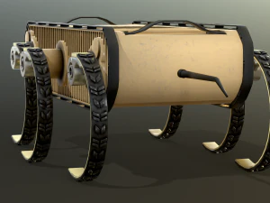 RHex Robot Boston Dynamics 3D Model