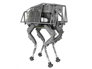BigDog Robot Boston Dynamics 3D Model