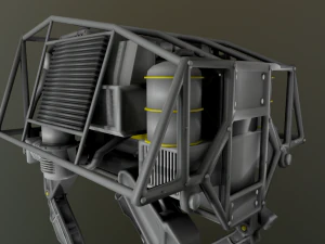 BigDog Robot Boston Dynamics 3D Model