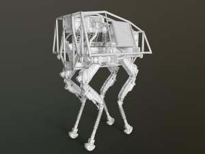 BigDog Robot Boston Dynamics Modèle 3D