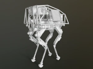 BigDog Robot Boston Dynamics 3D Model