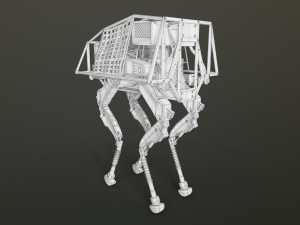 BigDog Robot Boston Dynamics Modèle 3D
