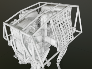BigDog Robot Boston Dynamics Modèle 3D