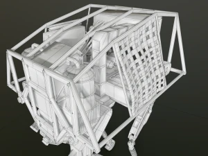 BigDog Robot Boston Dynamics 3D Model
