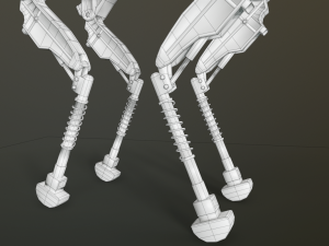 BigDog Robot Boston Dynamics Modèle 3D