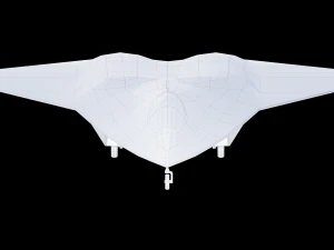 Sixth-Generation Fighter Concept 3D Model