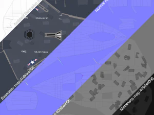 Sixth-Generation Fighter Concept 3D Model