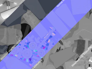 Sixth-Generation Fighter Concept 3D Model