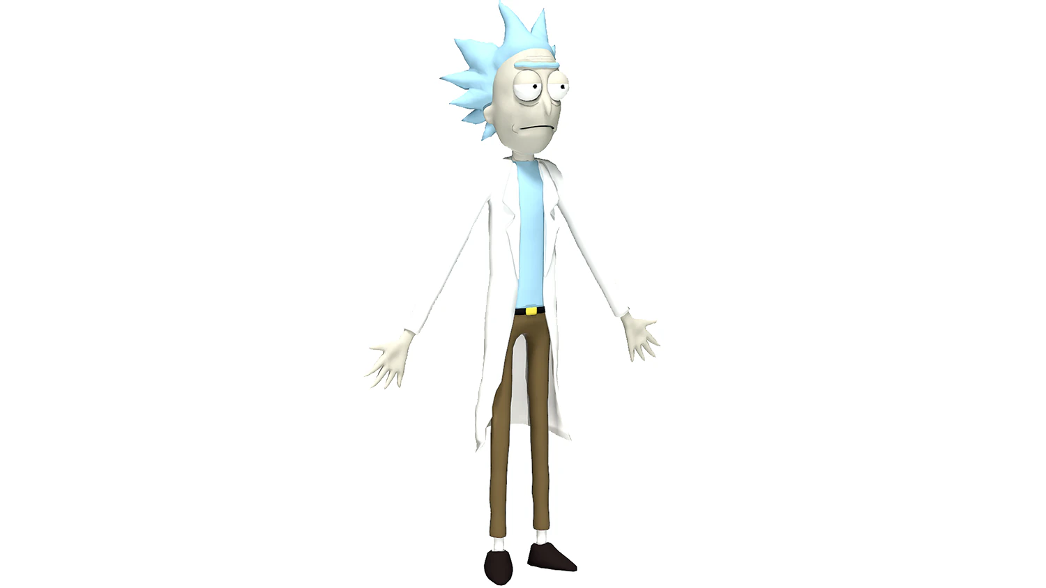 Rick Sanchez Model 3D .c4d .max .obj .3ds .fbx .stl .blend 