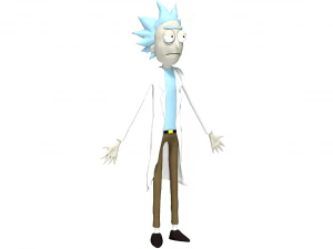 Rick Sanchez 3D Modell