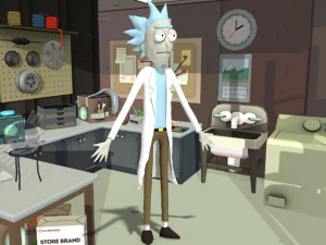 Rick Sanchez Model 3D