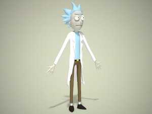 Rick Sanchez 3D Model