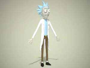 Rick Sanchez Model 3D