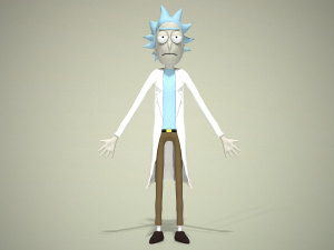 Rick Sanchez 3D Model