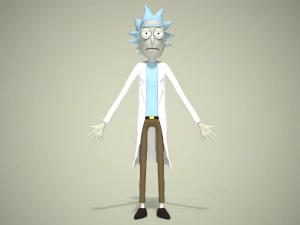 Rick Sanchez Model 3D