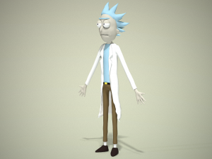 Rick Sanchez 3D Model