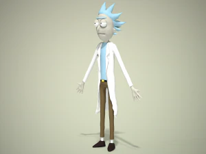 Rick Sanchez Model 3D