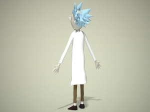 Rick Sanchez 3D Model