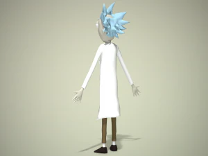 Rick Sanchez Model 3D