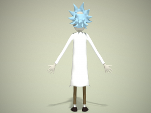 Rick Sanchez 3D Model