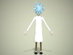 Rick Sanchez Model 3D
