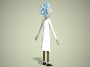 Rick Sanchez 3D Model