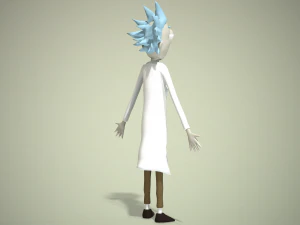 Rick Sanchez Model 3D