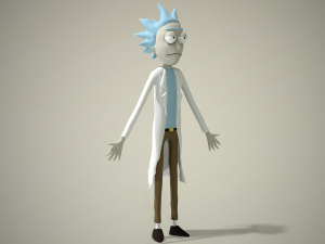 Rick Sanchez 3D Model