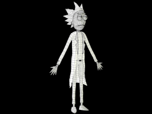Rick Sanchez 3D Model