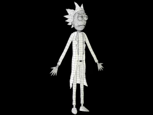 Rick Sanchez Model 3D