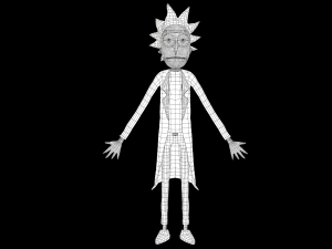 Rick Sanchez 3D Model