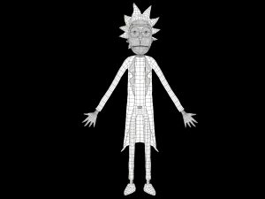 Rick Sanchez Model 3D