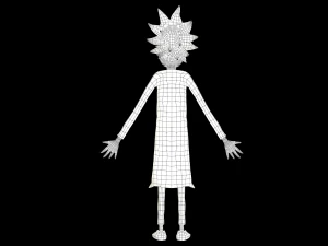 Rick Sanchez Model 3D