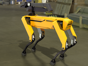 Boston Dynamics Robots Collection Modelo 3D
