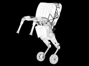 बोस्टन डायनेमिक्स रोबोट संग्रह 3D मॉडल
