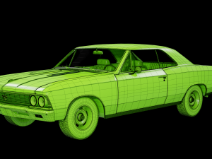 Chevrolet Impala SS 427 3D 模型