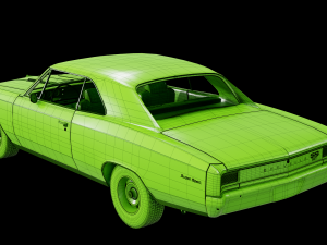 Chevrolet Impala SS 427 3D 模型