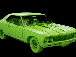 Chevrolet Impala SS 427 3D 模型