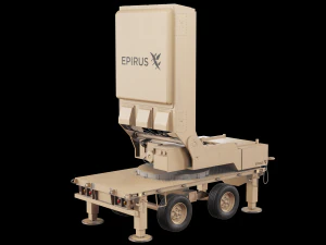 Leonidas Epirus High-Power Microwave System 3D Model