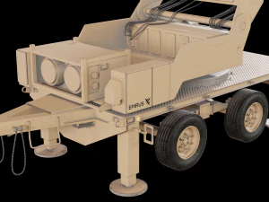 Leonidas Epirus High-Power Microwave System 3D Model