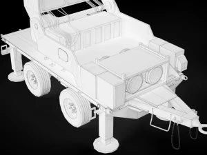 Leonidas Epirus High-Power Microwave System 3D Model
