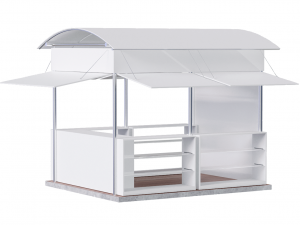 Kiosk - Outdoor Version 3D 模型