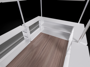 Kiosk - Outdoor Version 3D-Modell