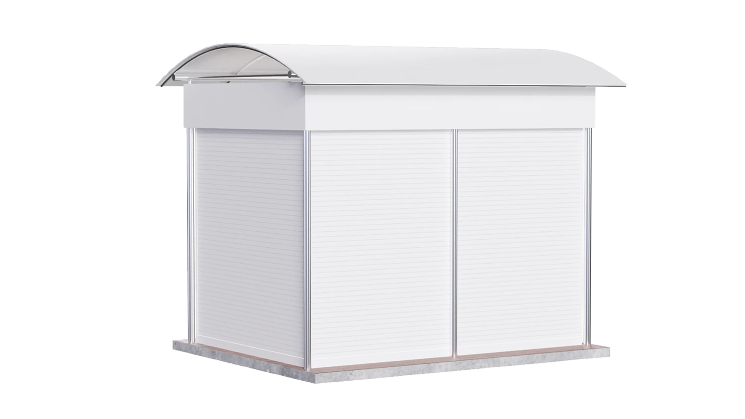 Kiosk - Indoor Version 3D Model .c4d .max .obj .3ds .fbx .stl .blend 