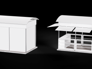 Kiosk Modelo 3D