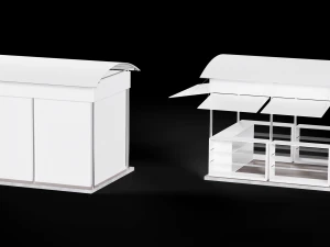 Kiosk 3D Model