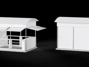 Kiosk Modelo 3D