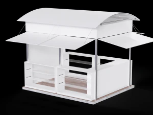 Kiosk 3D Model
