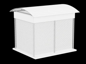 Kiosk 3D Model